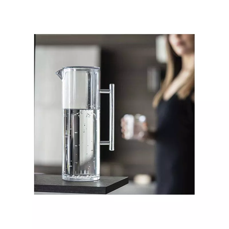 110 Carafe Avec Couvercle En Plastique Guzzini Transparent 8 110 Carafe Avec Couvercle En Plastique Guzzini Transparent – Image 6
