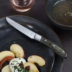 Magasin De Cuisine À Domicile -Magasin De Cuisine À Domicile achille coffret amefa 4 couteaux steak manche bois de frene 1