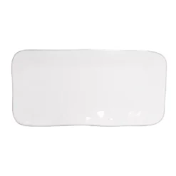 APARTE Plat Rectangulaire En Grès 30 Cm Blanc COSTA NOVA