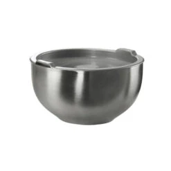 Bol Saladier Double Paroi En Acier Inoxydable + Couvercle GSW D18 -Magasin De Cuisine À Domicile bol saladier double paroi en acier inoxydable couvercle gsw d18 3