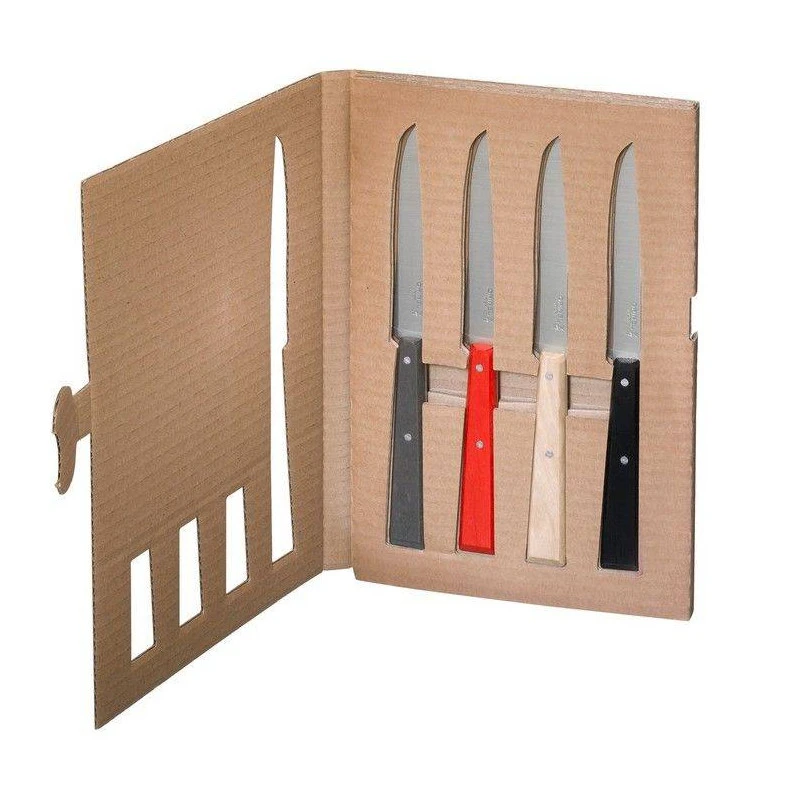 BON APPETIT Coffret De 4 Couteaux De Table Steak OPINEL Esprit LOFT 4 BON APPETIT Coffret De 4 Couteaux De Table Steak OPINEL Esprit LOFT – Image 2