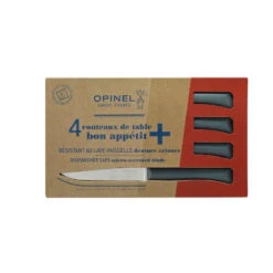 BON APPETIT PLUS Coffret De 4 Couteaux De Table Microdentée Steak OPINEL GRIS 8 BON APPETIT PLUS Coffret De 4 Couteaux De Table Microdentée Steak OPINEL GRIS -Magasin De Cuisine À Domicile bon appetit plus coffret de 4 couteaux de table microdentee steak opinel gris 2