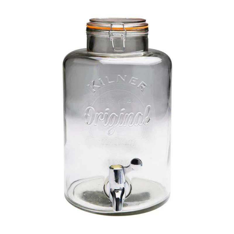 Bonbonne En Verre Avec Robinet Jus Punch Rhum Arrangé KILNER 8 L SC 7 Bonbonne En Verre Avec Robinet Jus Punch Rhum Arrangé KILNER 8 L SC – Image 5