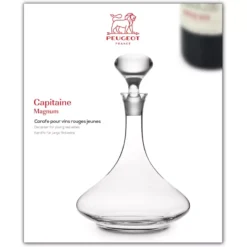 Carafe à Décanter CAPITAINE MAGNUM 1.5 L PEUGEOT -Magasin De Cuisine À Domicile carafe a decanter capitaine magnum 15 l peugeot 5