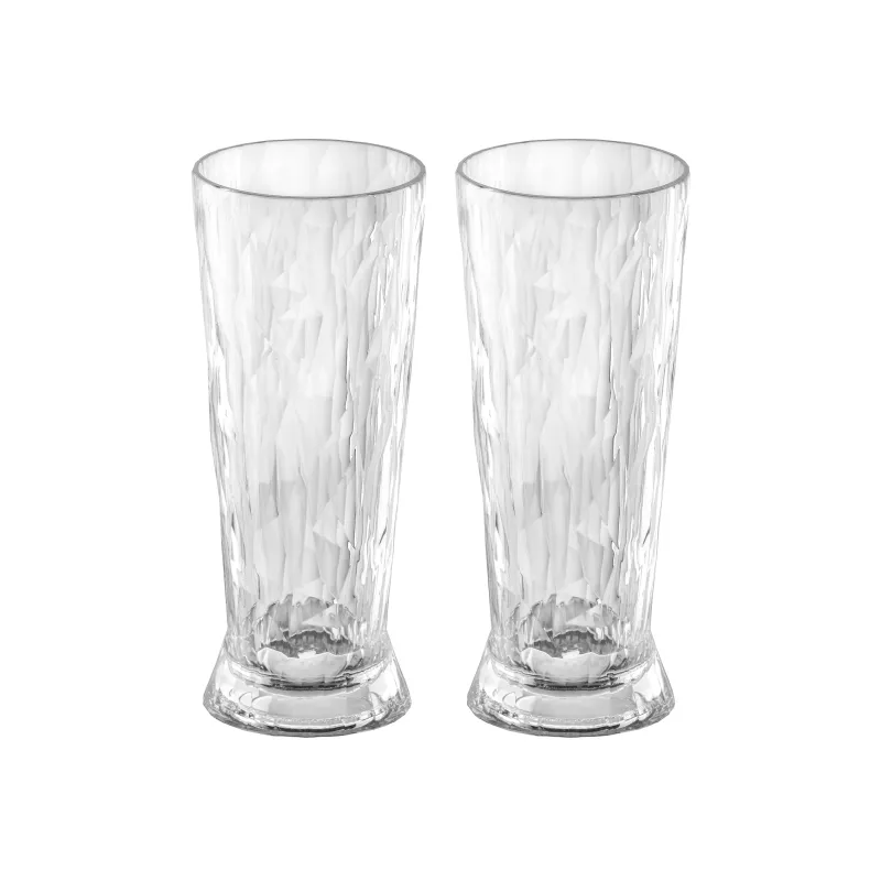 Koziol Club N°10 Verre à Bière 300 Ml Polycarbonate Kosiol Set De 2 4 Koziol Club N°10 Verre à Bière 300 Ml Polycarbonate Kosiol Set De 2 – Image 2