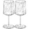 Koziol Club N°9 Verre à Pied 200 Ml Polycarbonate Kosiol Set De 2