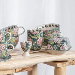 COTTAGE Coffret Mugs Grès Vert TABLE PASSION 30cl - Les 4 -Magasin De Cuisine À Domicile cottage coffret mugs gres vert table passion 30cl les 4 p 7