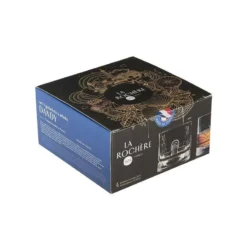 DANDY Gobelet Verre à Whisky 30 Cl LA ROCHERE - Les 4 -Magasin De Cuisine À Domicile dandy gobelet verre a whisky 30 cl la rochere les 4 5