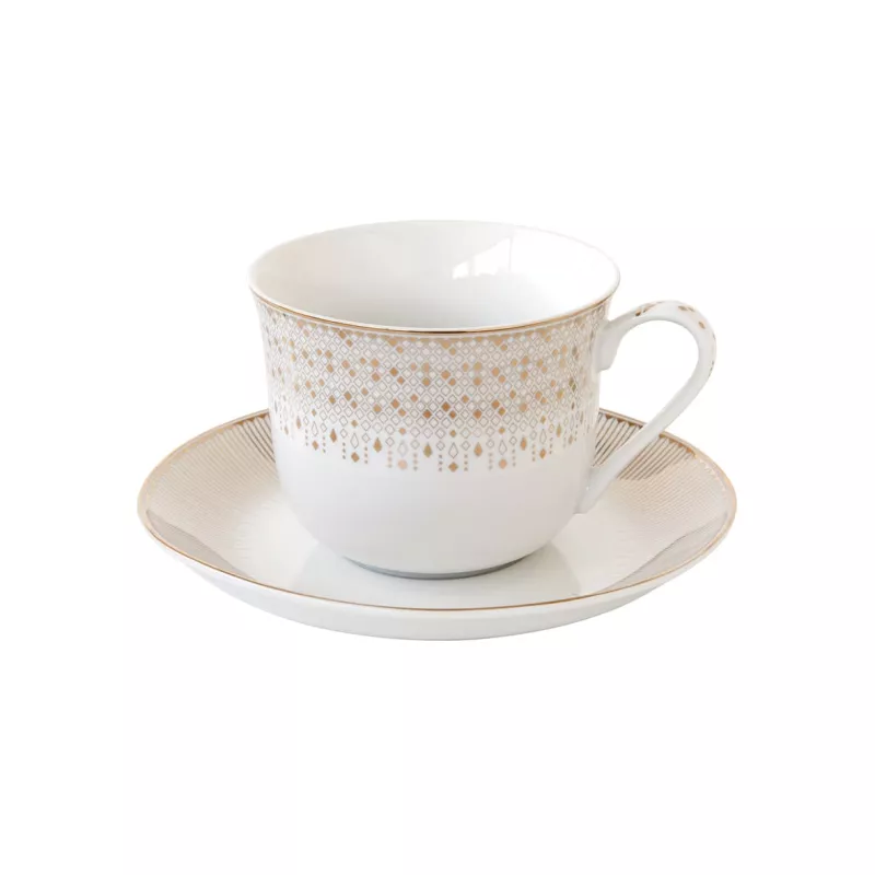 EASY LIFE FESTIVE Tasse Déjeuner 40 Cl En Porcelaine 3 EASY LIFE FESTIVE Tasse Déjeuner 40 Cl En Porcelaine