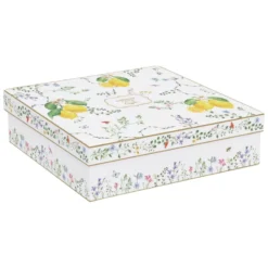 EASY LIFE FLEURS Et CITRONS Coffret Tasse Café Expresso Porcelaine - Les 6 -Magasin De Cuisine À Domicile fleurs et citrons coffret tasse cafe expresso porcelaine les 6 2