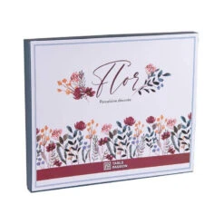 FLOR Plat De Service Tarte Gâteaux D31 Cm Avec Pelle Porcelaine TABLE PASSION -Magasin De Cuisine À Domicile flor plat de service tarte gateaux d31 cm avec pelle porcelaine table passion 2