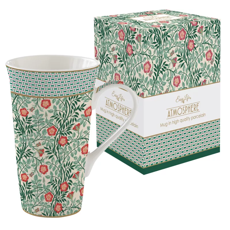 EASY LIFE FLORAL FANTAISY Coffret 1 Mégamug 60cl En Porcelaine 6 EASY LIFE FLORAL FANTAISY Coffret 1 Mégamug 60cl En Porcelaine – Image 4