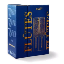 Flûte à Champagne Double Paroi Verre Tube 15 Cl WD Lifestyle - Les 2 -Magasin De Cuisine À Domicile flute a champagne double paroi verre tube 15 cl wd lifestyle les 2 5