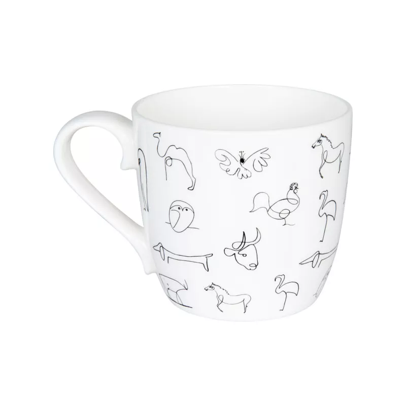 PICASSO ANIMAUX Mug En Porcelaine Könitz 6 PICASSO ANIMAUX Mug En Porcelaine Könitz – Image 4
