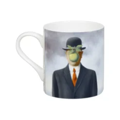 LE FILS DE L'HOMME Mug En Porcelaine By René Magritte De Könitz 12 LE FILS DE L'HOMME Mug En Porcelaine By René Magritte De Könitz -Magasin De Cuisine À Domicile jungle mug en porcelaine vert les 4 4