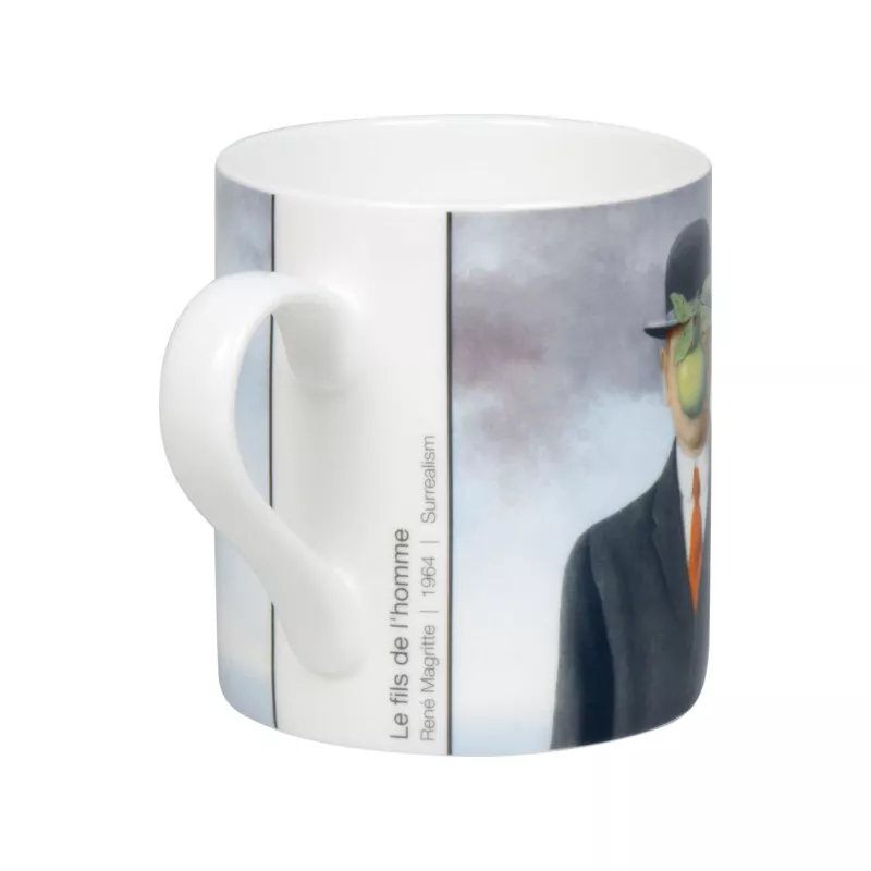 LE FILS DE L'HOMME Mug En Porcelaine By René Magritte De Könitz 8 LE FILS DE L'HOMME Mug En Porcelaine By René Magritte De Könitz – Image 6