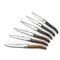 LOUIS Coffret Amefa 6 Couteaux Steak Manche Bois De Pakka Mixés 15 LOUIS Coffret Amefa 6 Couteaux Steak Manche Bois De Pakka Mixés -Magasin De Cuisine À Domicile louis coffret amefa 6 couteaux steak manche bois de pakka mixes p 1 3
