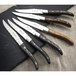 LOUIS Coffret Amefa 6 Couteaux Steak Manche Bois De Pakka Mixés 18 LOUIS Coffret Amefa 6 Couteaux Steak Manche Bois De Pakka Mixés -Magasin De Cuisine À Domicile louis coffret amefa 6 couteaux steak manche bois de pakka mixes p 1 6