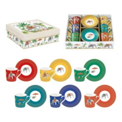 EASY LIFE MARAJAH Coffret Paire Tasse Café Expresso Porcelaine EASYLIFE - Les 6 -Magasin De Cuisine À Domicile marajah coffret paire tasse cafe expresso porcelaine easylife les 6 4