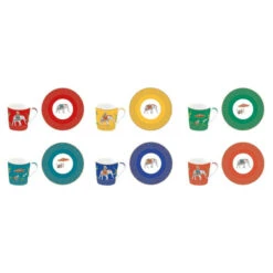 EASY LIFE MARAJAH Coffret Paire Tasse Café Expresso Porcelaine EASYLIFE - Les 6 -Magasin De Cuisine À Domicile marajah coffret paire tasse cafe expresso porcelaine easylife les 6 5