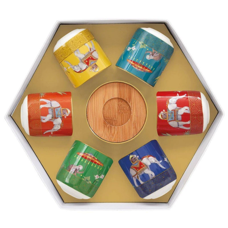 EASY LIFE MARAJAH Coffret Tasse Expresso Porcelaine EASYLIFE- Les 6 SC 5 EASY LIFE MARAJAH Coffret Tasse Expresso Porcelaine EASYLIFE- Les 6 SC – Image 3