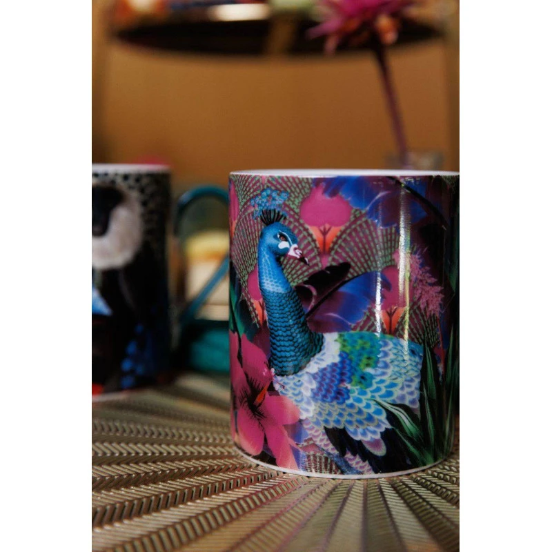 Kitchen Craft MIKASA Et Sarah Arnett Mug En Porcelaine Fine 30 Cl Paon 3 Kitchen Craft MIKASA Et Sarah Arnett Mug En Porcelaine Fine 30 Cl Paon