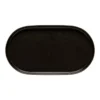 NOTOS Plat Ovale En Grès 37 Cm Noire COSTA NOVA -Magasin De Cuisine À Domicile notos plat ovale en gres 37 cm noire costa nova nvs