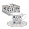 EASY LIFE PALAZZO Coffret 1 Déjeuner 30 Cl En Porcelaine EASYLIFE