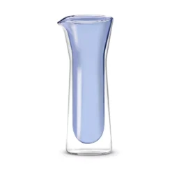 Pichet Broc Carafe En Verre Double Paroi Bleu 800 Ml WD Lifestyle