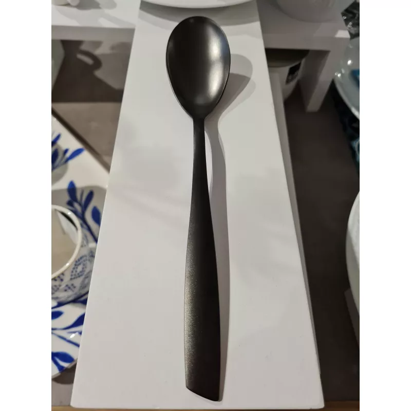RIVIERA Cuillère De Table BUGATTI Finition PVD Noir Mat - L´unité 3 RIVIERA Cuillère De Table BUGATTI Finition PVD Noir Mat - L´unité – Image 2