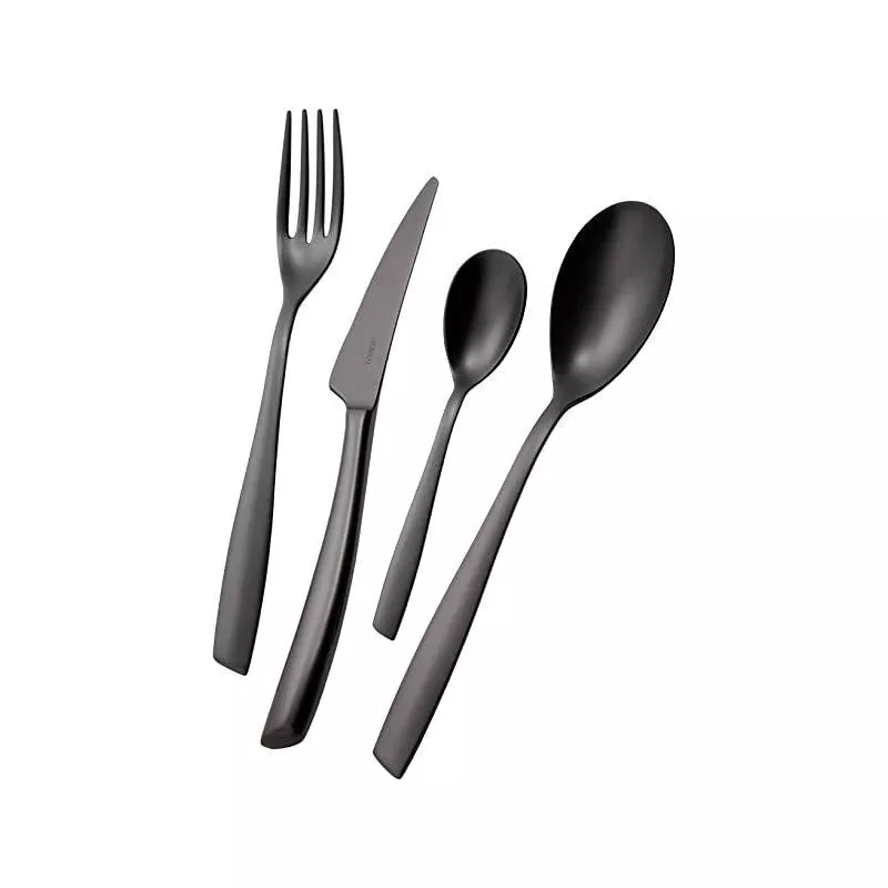 RIVIERA Cuillère De Table BUGATTI Finition PVD Noir Mat - L´unité 5 RIVIERA Cuillère De Table BUGATTI Finition PVD Noir Mat - L´unité – Image 4