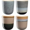 ROMA Set De 4 Mug En Céramique 330 Ml Leonardo -Magasin De Cuisine À Domicile roma set de 4 mug en ceramique 330 ml leonardo