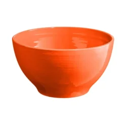 Saladier En Céramique Emile Henry Orange Toscane D27 Cm -Magasin De Cuisine À Domicile saladier en ceramique emile henry orange toscane d27 cm 2