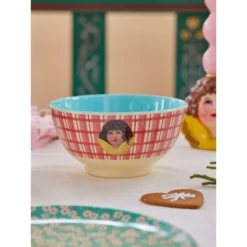 Bol En Mélamine D 15 Cm RICE Ange Rouge -Magasin De Cuisine À Domicile saladier en melamine d 15 cm rice ange rouge nvs 3