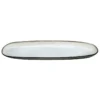 SHADOW NACRE Plat Ovale Long En Grès Réactif émaillé Médard De NOBLAT 35.5 X 14 Cm -Magasin De Cuisine À Domicile shadow nacre plat ovale long en gres reactif emaille medard de noblat 355 x 14 cm p