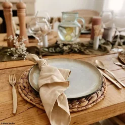 SHADOW NACRE Plat Ovale Long En Grès Réactif émaillé Médard De NOBLAT 35.5 X 14 Cm -Magasin De Cuisine À Domicile shadow nacre plat ovale long en gres reactif emaille medard de noblat 355 x 14 cm p 15