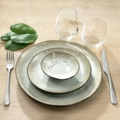 SHADOW NACRE Plat Ovale Long En Grès Réactif émaillé Médard De NOBLAT 35.5 X 14 Cm -Magasin De Cuisine À Domicile shadow nacre plat ovale long en gres reactif emaille medard de noblat 355 x 14 cm p 17