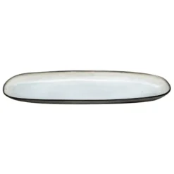 SHADOW NACRE Plat Ovale Long En Grès Réactif émaillé Médard De NOBLAT 35.5 X 14 Cm -Magasin De Cuisine À Domicile shadow nacre plat ovale long en gres reactif emaille medard de noblat 355 x 14 cm p 9