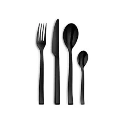 SIDE Ménagère 24 Pièces Inox COUZON Noir -Magasin De Cuisine À Domicile side menagere 24 pieces inox couzon noir 3