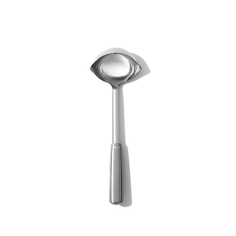 STEEL Louche De Service Inox Avec Bec Verseur OXO 9 STEEL Louche De Service Inox Avec Bec Verseur OXO – Image 7