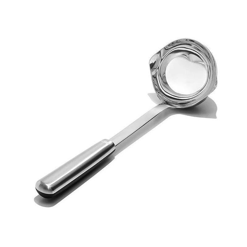 STEEL Louche De Service Inox Avec Bec Verseur OXO 10 STEEL Louche De Service Inox Avec Bec Verseur OXO – Image 8