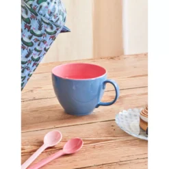 Tasse Jumbo En Mélamine 550 Ml RICE Bleue -Magasin De Cuisine À Domicile tasse jumbo en melamine 550 ml rice bleue nvs 2