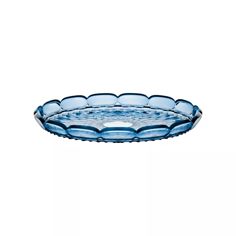 VANITY Grand Plateau Rond D36 Cm GUZZINI Bleu Ciel 5 VANITY Grand Plateau Rond D36 Cm GUZZINI Bleu Ciel – Image 3