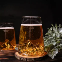 Verre Design TOPOGRAPHIC - Mont Blanc ALASKAN MAKER