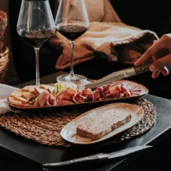 VOLCANO Coffret En Bois Palette De 4 Couteaux à Steak En Acier LOU LAGUIOLE -Magasin De Cuisine À Domicile volcano coffret en bois palette de 4 couteaux a steak acier lou laguiole 7