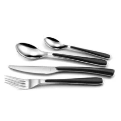 ZEPHYR Soie Ménagère Coffret De 24 Couverts AMEFA Noir -Magasin De Cuisine À Domicile zephyr soie menagere coffret de 24 couverts amefa noir 2