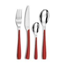 ZEPHYR Soie Ménagère Coffret De 24 Couverts AMEFA Rouge 13 ZEPHYR Soie Ménagère Coffret De 24 Couverts AMEFA Rouge -Magasin De Cuisine À Domicile zephyr soie menagere coffret de 24 couverts amefa rouge 5